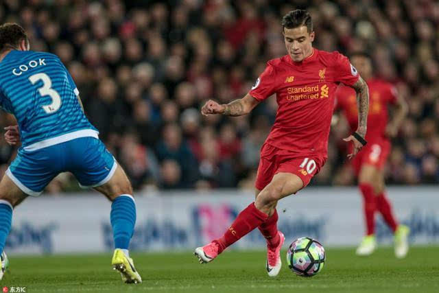  利物浦青春风暴横扫伯恩茅斯  